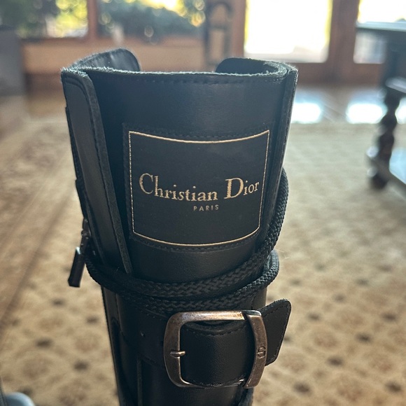 Auth. Dior Diorebel combat boot - Picture 8 of 17